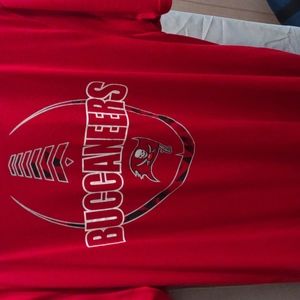 Nike large red buccaneers T-shirt
